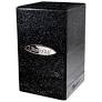 Deckbox: Satin Tower 100+ Glitter Black UPR15889